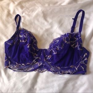 La Senza 34DD Unlined Lace Bra